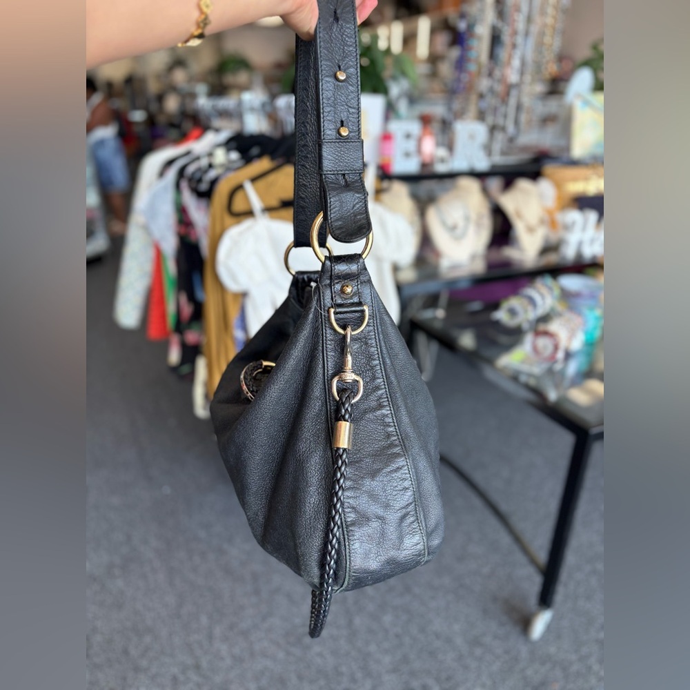 Gucci Leather Black Hand Bags Shoulder Bag - Picture 10 of 11